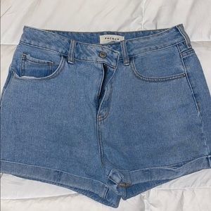 Jean shorts